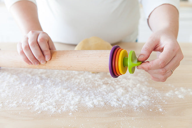  Joseph Joseph Adjustable Rolling Pin with Removable