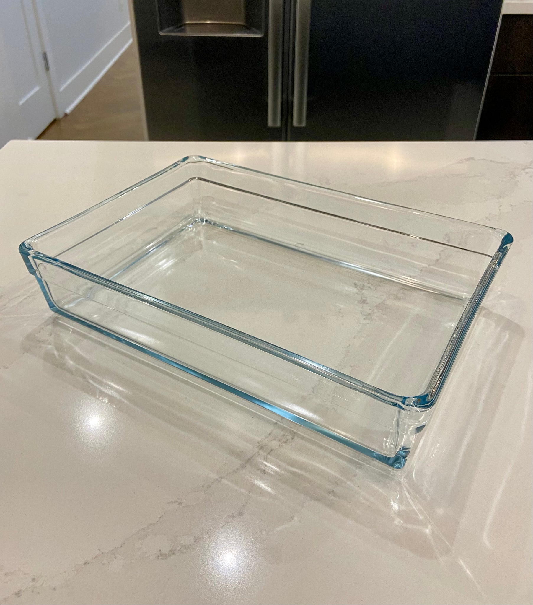 Small Rectangle Roasting Dish -Oven to Table Borosilicate Glass