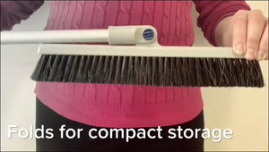 Crimador Extendable Swivel Broom