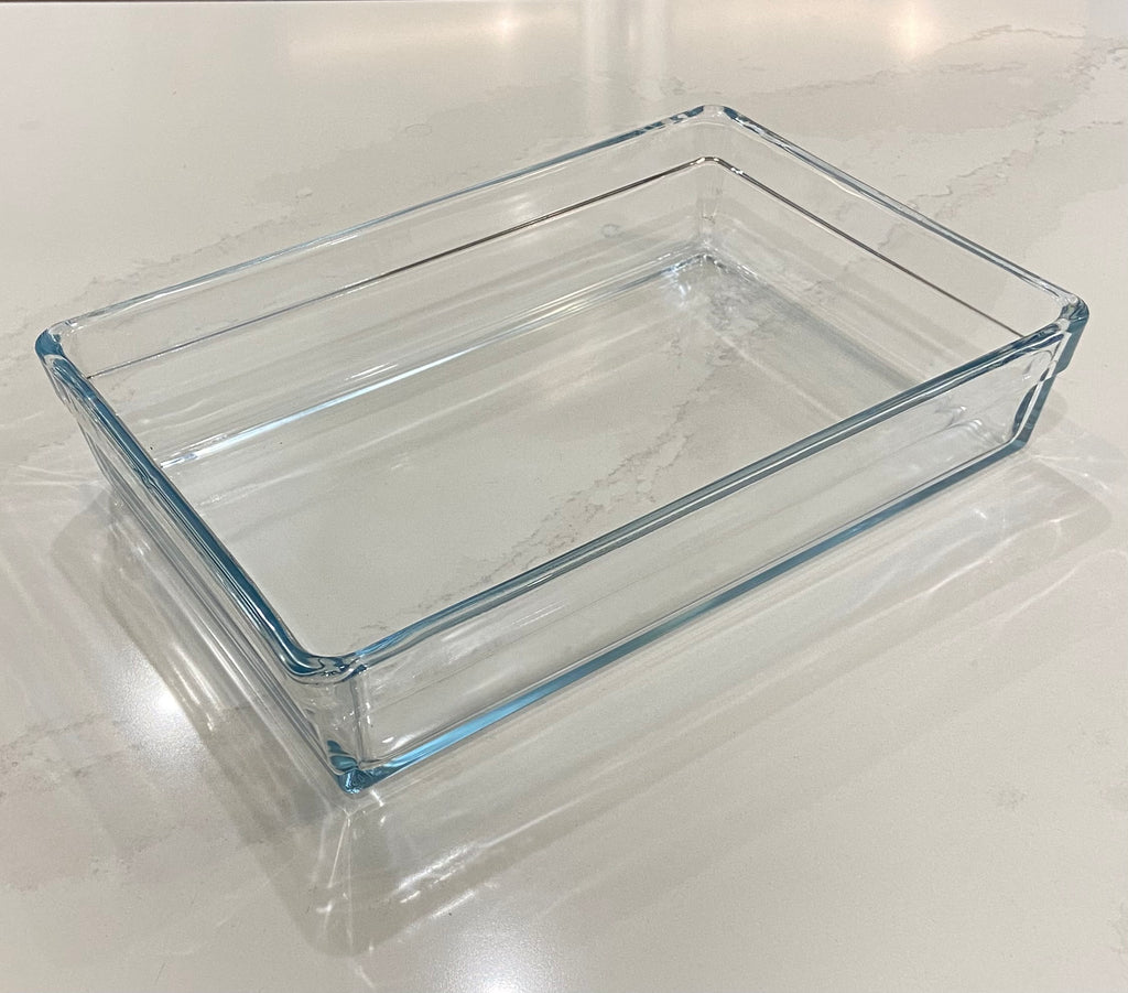 Small Rectangle Roasting Dish -Oven to Table Borosilicate Glass