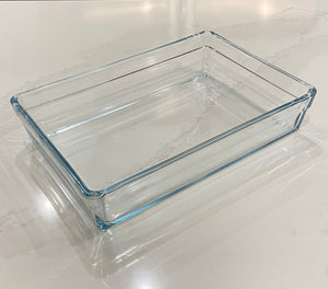 Small Rectangle Roasting Dish -Oven to Table Borosilicate Glass