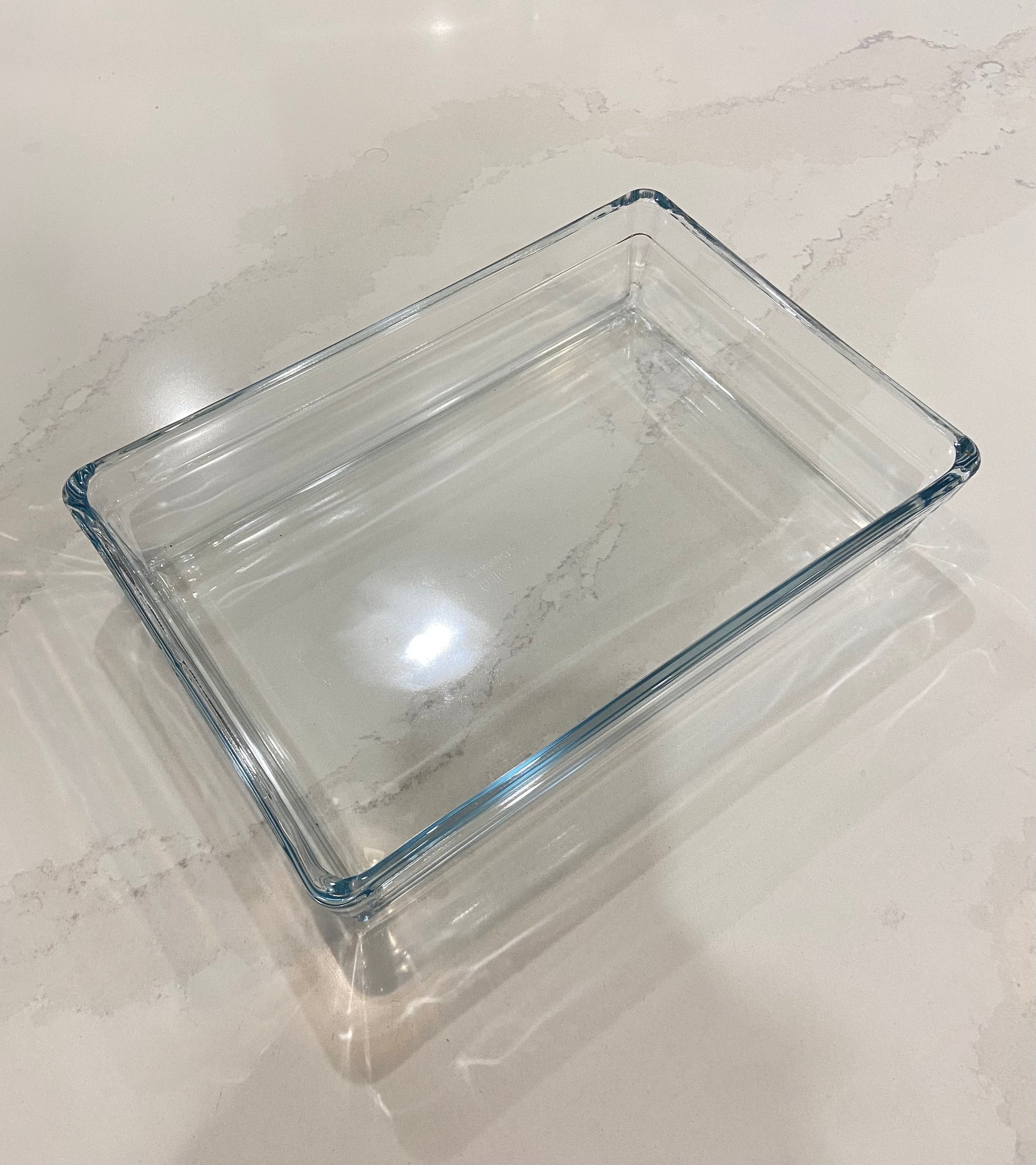 Small Rectangle Roasting Dish -Oven to Table Borosilicate Glass