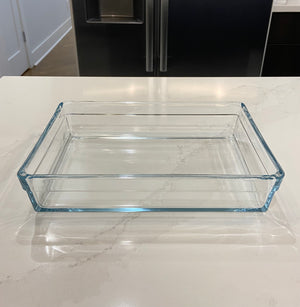 Small Rectangle Roasting Dish -Oven to Table Borosilicate Glass