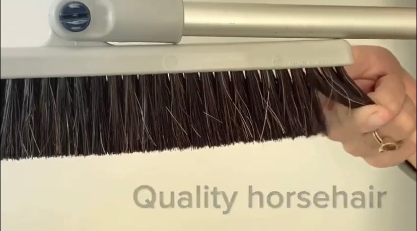Crimador Extendable Swivel Broom