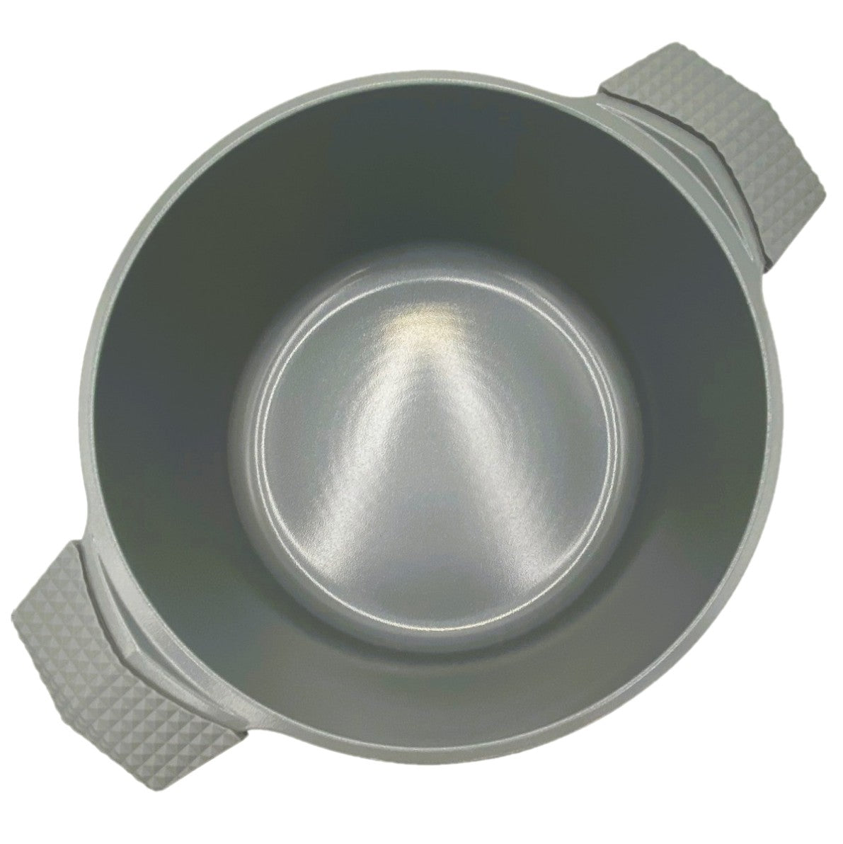 7 Quart Ceramic Non-Stick Diamond Cut Stock Pot with Lid - White