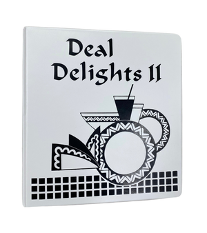 Deal Delights 2 Cookbook White