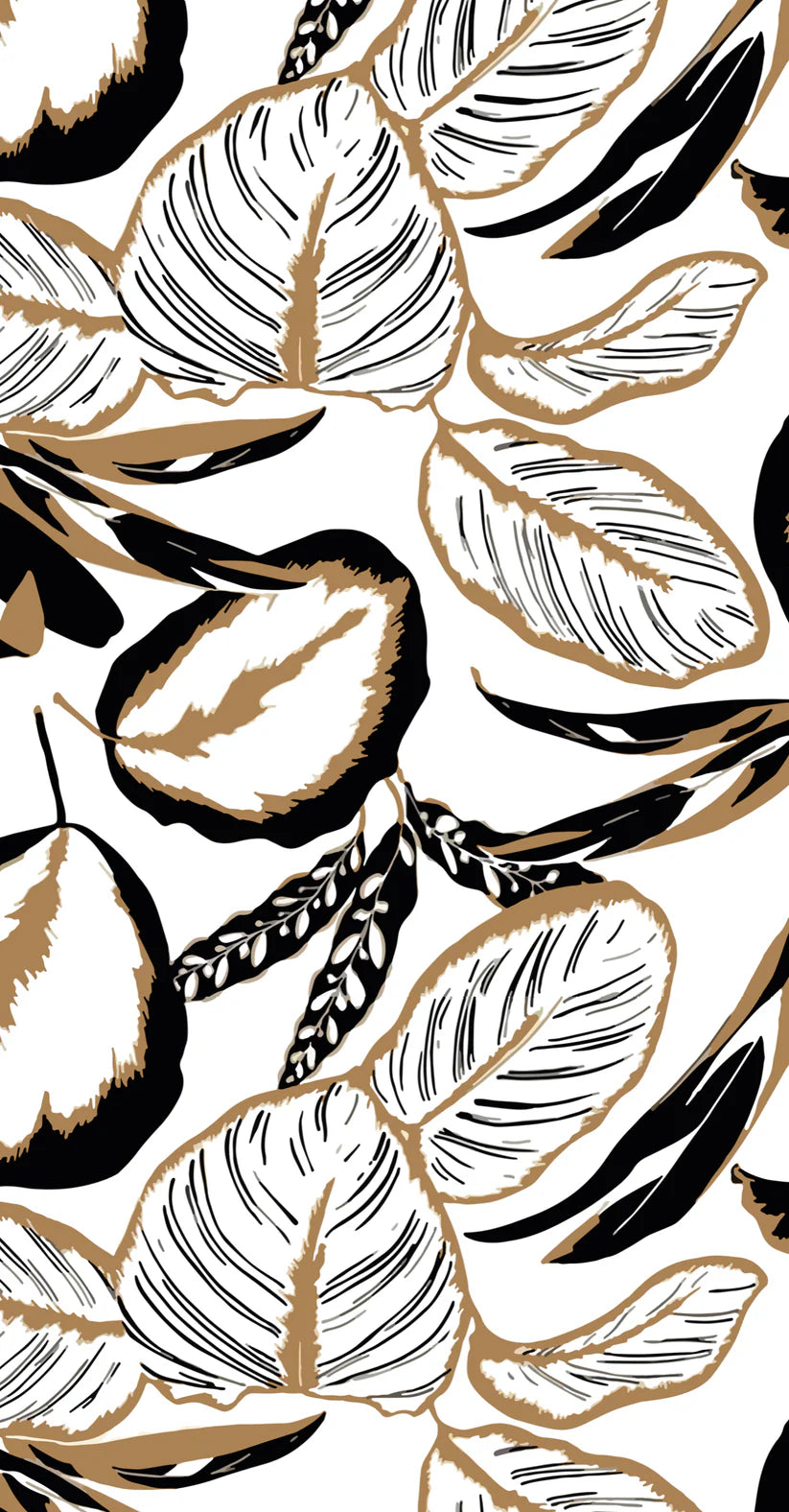 Animal Leaf Dinner/ Guest Napkins 16 Ct