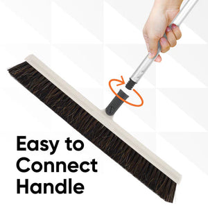 Crimador Extendable Swivel Broom