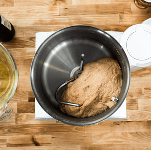 Bottom Drive Stainless Steel Bowl for Challah (Bosch Compatible)