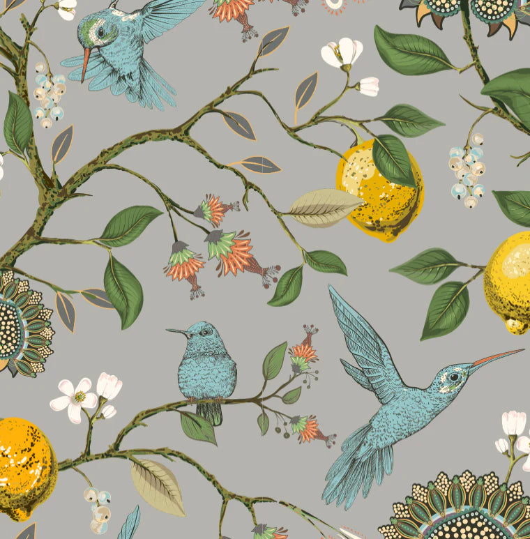 Bird Lemons Square Disposable Chargers - 24 Pack