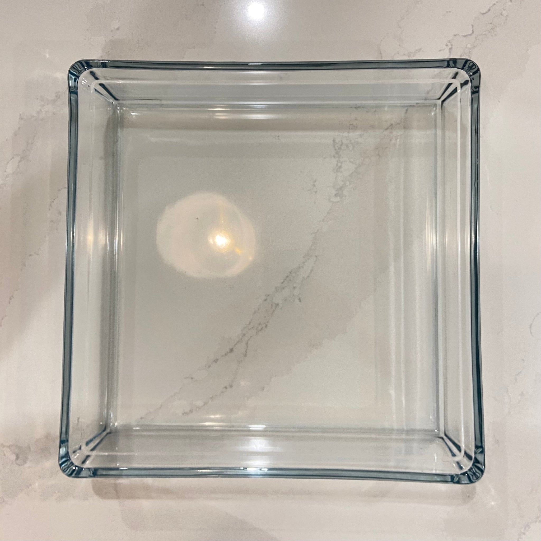 Large Square 81 oz Roasting Dish -Oven to Table Borosilicate Glass