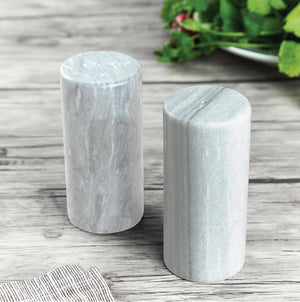 Marble Salt and Pepper Shaker Set