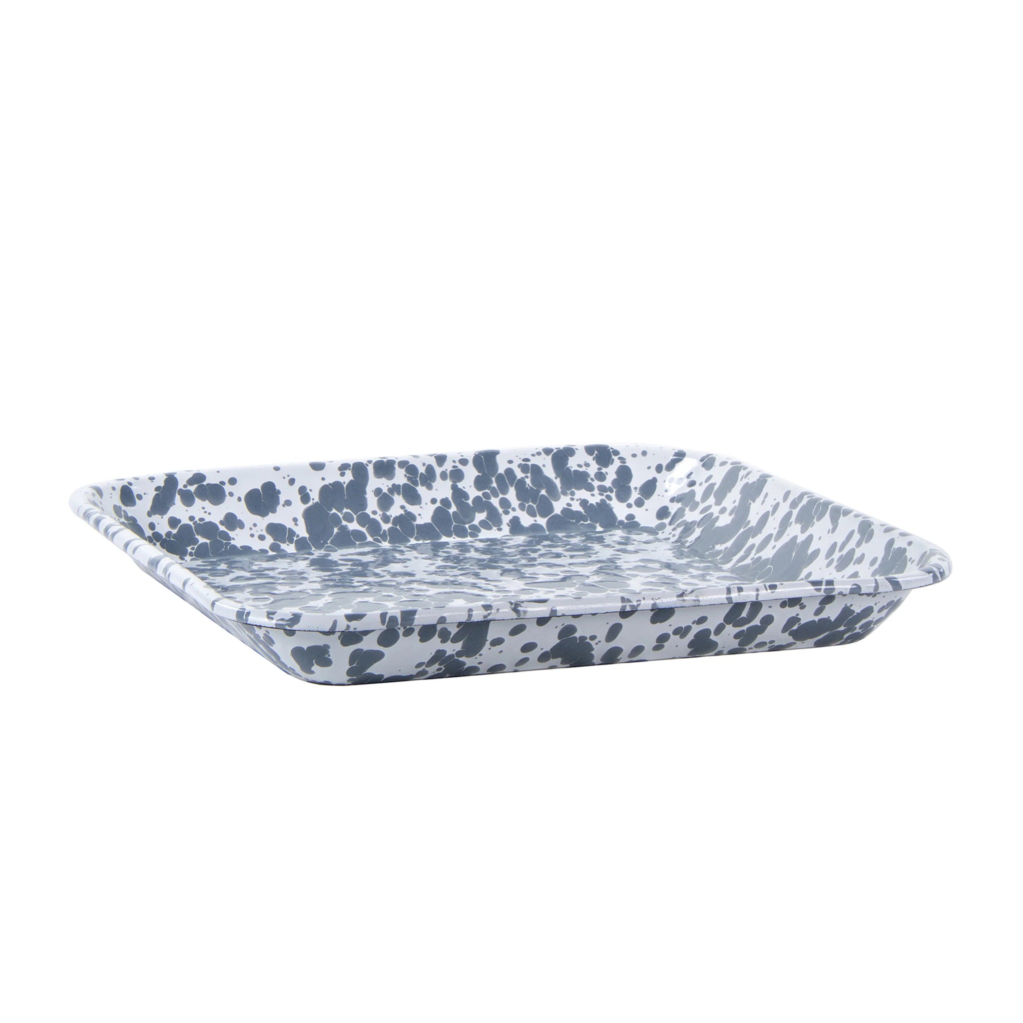 Enamelware Coated Square Tray/ Roasting Dish