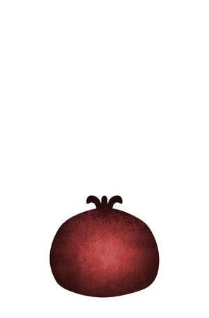 Granata Red Pomegranate Dinner/ Guest Napkins 16 Ct