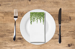 Hanging Ivy Curtain Dinner/ Guest Napkins 16 Ct