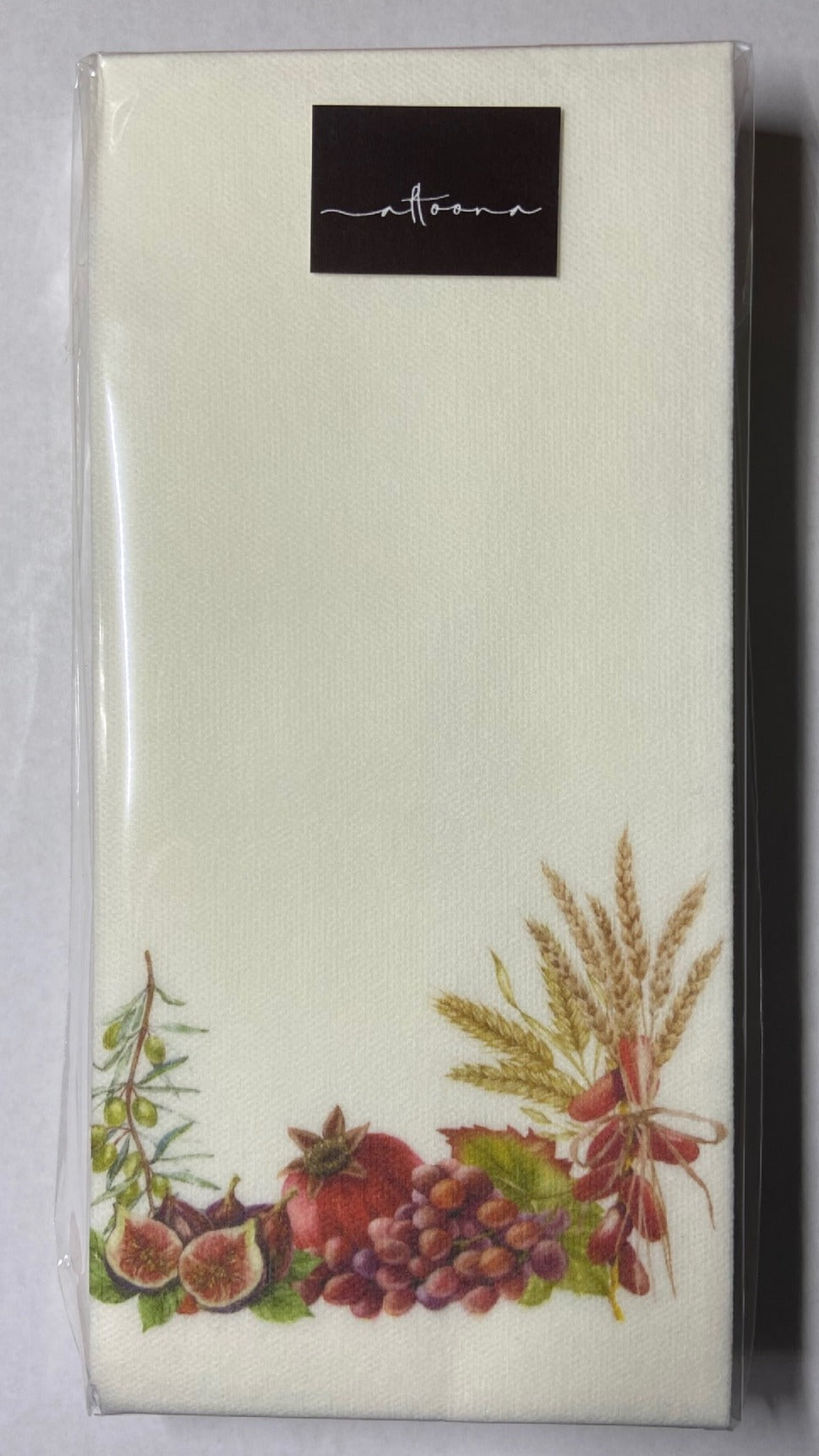 7 Species Floral Dinner/ Guest Napkins 16 Ct
