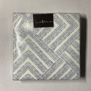 Geometric Diamond Cocktail Napkins 20 Ct