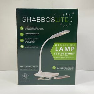 Shabbos Lite LED Gooseneck Table Lamp Kosher for Shabbat