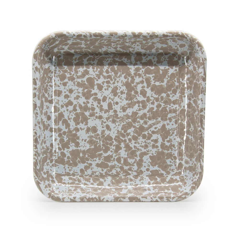 Enamelware Coated Square Tray/ Roasting Dish