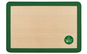 U.S. Half Size Non-Stick Silicone Roasting Mat - 11 5/8" x 16 1/2"