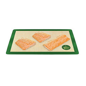 U.S. Half Size Non-Stick Silicone Roasting Mat - 11 5/8" x 16 1/2"