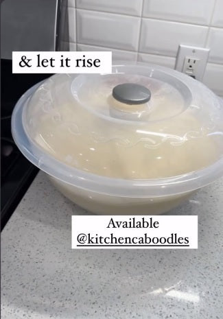 Large Challah Bowl with Cover