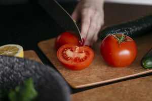 Natural Fiber Wood Cutting Board - Small 11.5" x 9"