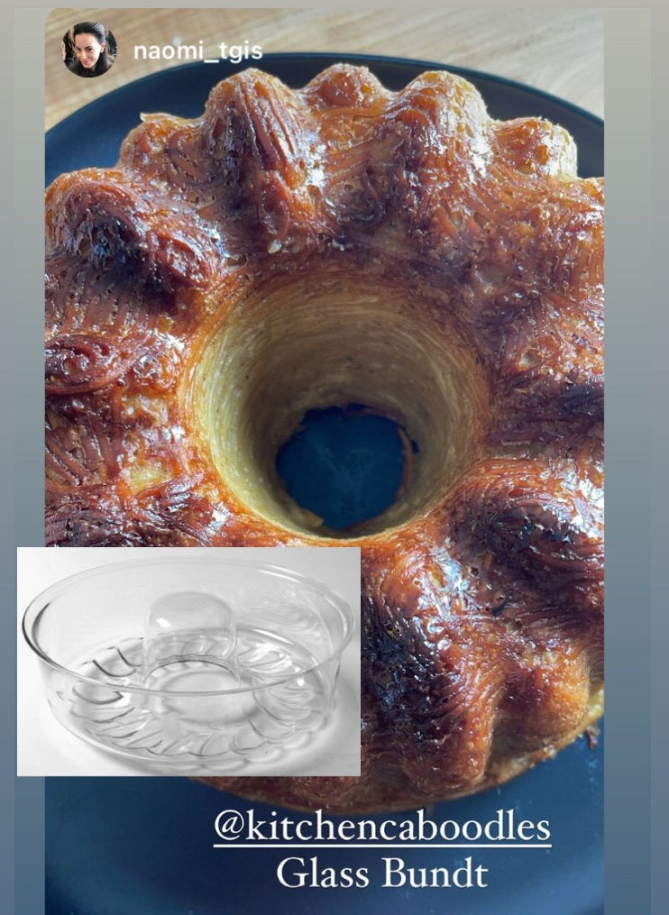 Glass Bundt Pan / European Cake Form