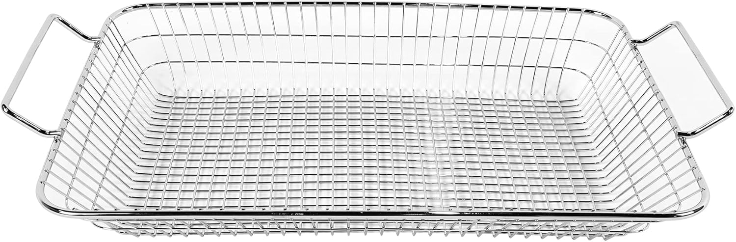 Barbecue Roaster Large Grill Basket with Dual Handles