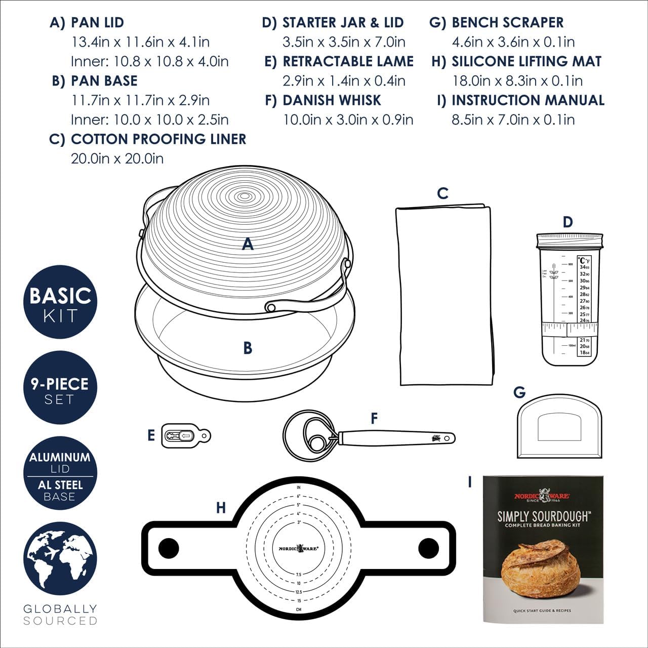 Complete Sourdough Baking Kit