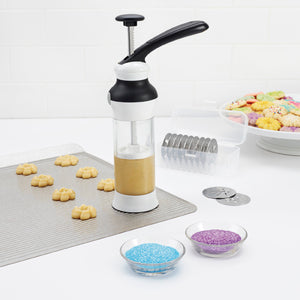 14-Piece Cookie Press with Disk Storage Case