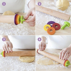 Adjustable Height Rolling Pin