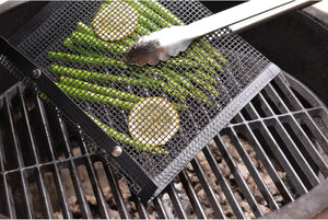 Reusable BBQ Mesh Grilling Bag 11 x 9 - Dishwasher Safe