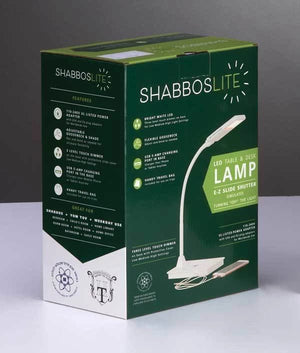 Shabbos Lite LED Gooseneck Table Lamp Kosher for Shabbat