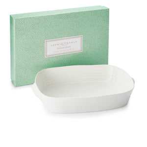 Sophie Conran Rectangular Roasting Dish - Medium White