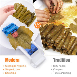 Yebra Stuffed Grape Leaves Wrapping & Rolling Machine (Dolmas)