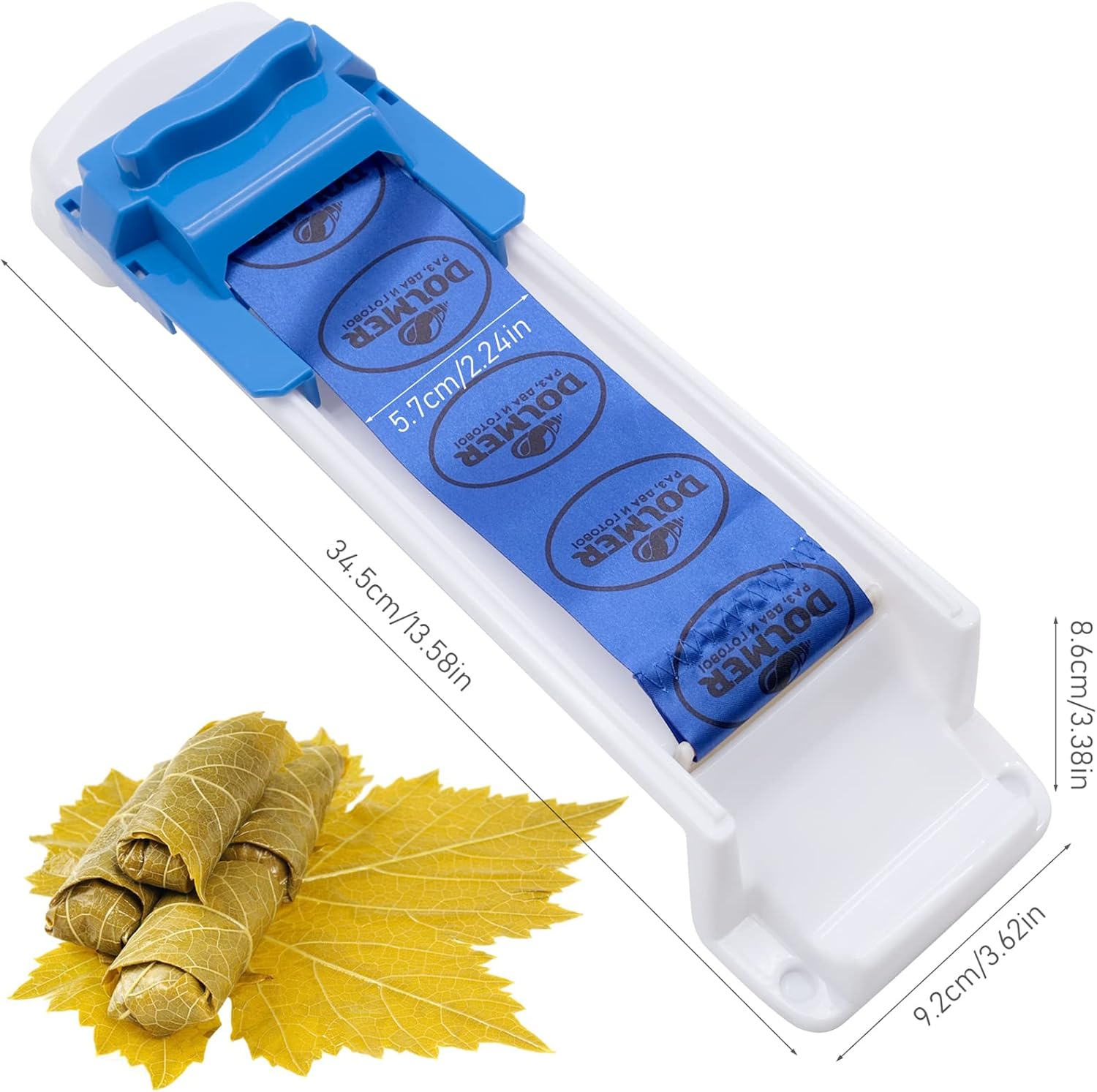 Yebra Stuffed Grape Leaves Wrapping & Rolling Machine (Dolmas)