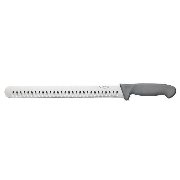 12” meat slicing knife black handle
